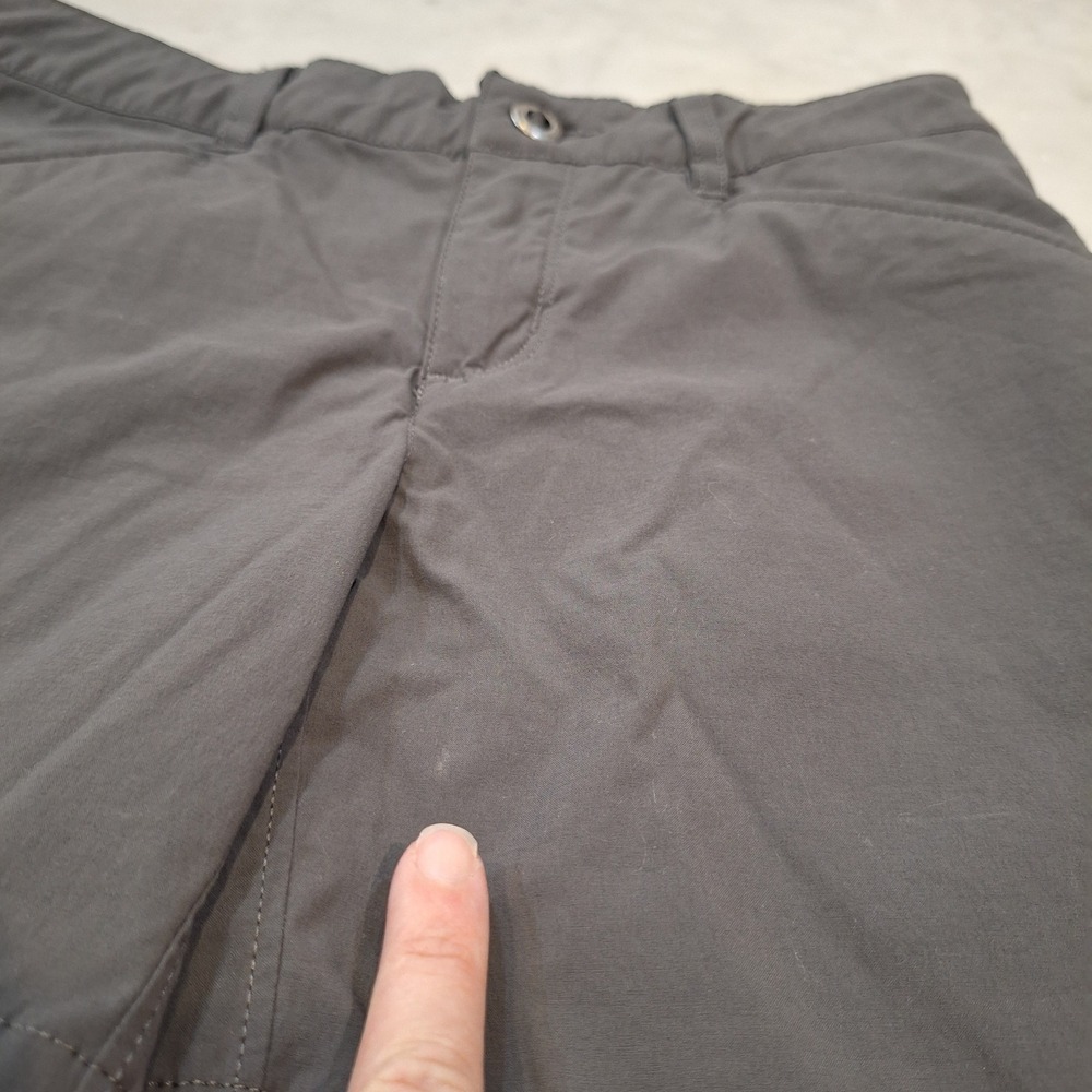 Patagonia Hiking Shorts Wom Sz 2 Gray Nylon Stretch Worn Wear‎ Outdoor 4" inseam - Picture 5 of 11